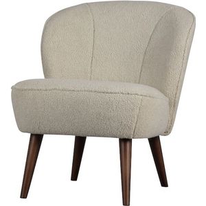 WOOOD Sara Fauteuil Teddy - Off White - 71x59x70