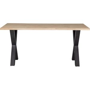 WOOOD Tablo Boomstam Tafel met Alkmaar Poot - Eikenx180x90