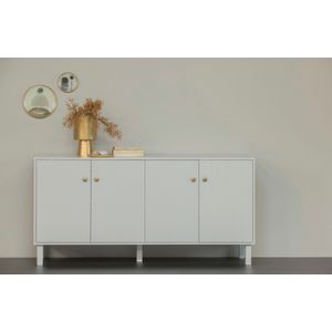 WOOOD - Madu - Dressoir - Wolkengrijs - Grenenhout