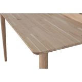 WOOOD Leva Bureau - Eiken - Naturel - 95x120x59