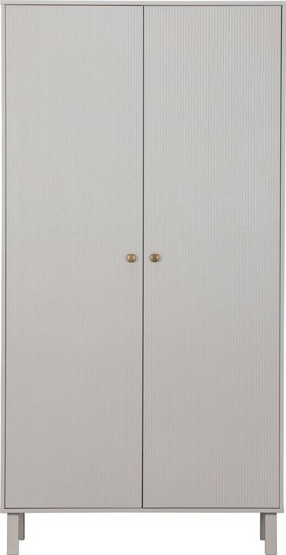 WOOOD Garderobenschrank "Madu", mit Kleiderstange, aus Kiefernholz, H 195 cm x B 100 cm