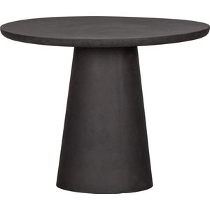 WOOOD Ronde Eettafel Damon - Betonlook - Bruin - 76x100x100