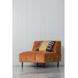 LLOYD FAUTEUIL GEWASSEN FLUWEEL CINNAMON