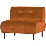 LLOYD FAUTEUIL GEWASSEN FLUWEEL CINNAMON