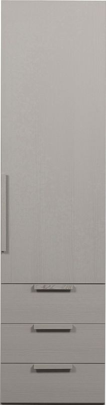 WOOOD Garderobenschrank "Rens", aus Nussbaum-Dekor, viel Stauraum, Höhe 210 cm