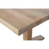 vtwonen Deck Eettafel - Mango Hout - Naturel - 78x200x90