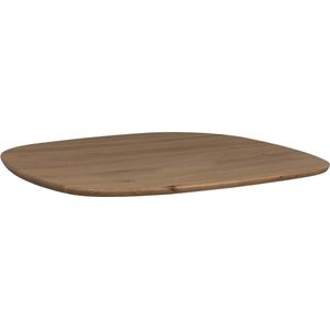 WOOOD Tablo Tafelblad - Eiken - Naturel - 2,2x130x130