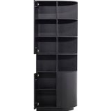 WOOOD Vitrine Finca mit modernem Push-to-Open-System, Breite 78 cm