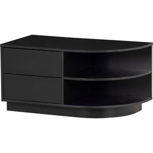 WOOOD Lowboard »Finca, Kommode mit abgerundeten Abschlussregal«, mit modernem Push-to-Open-System, Breite 78 cm