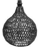 Lampvoet - Zwart - Metaal