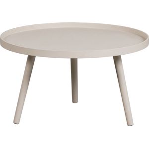 WOOOD Mesa - Bijzettafel - Antique Beige - Hout - 34x60x60