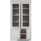 BePureHome Organize Vitrinekast - Grenen - Mist - 215x110x44