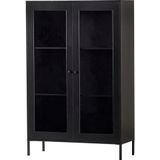 WOOOD Vitrine »Xam«, aus Kiefernholz, Breite 100 cm
