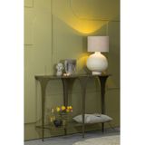 BePureHome Scooping Sidetable - Metaal - Antique Brass - 101x140x40