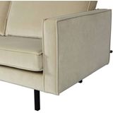 BePureHome Rodeo Hoekbank Links - Polyester - Pistache - 85x266x86/213: Modern en stoer design, royaal zitcomfort