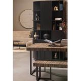 WOOOD Exclusive Maxime Eettafel - Recycled Hout - Naturel - 76x200x90