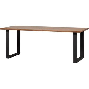 WOOOD Jimmy Eettafel U-Poot - 220 x 90 - Notenfineer