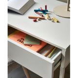 vtwonen Bureau Basic - Grenen - Mist - 76x150x50