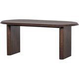 Vtwonen Ellips Eetkamertafel - Mango Hout - 129 - 75x180x90