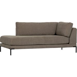 vtwonen Couple Lounge Element - Polyester - Taupe - 89x100x200