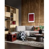 vtwonen Couple Lounge Element - Polyester - Lichtgrijs - 89x100x200