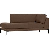 vtwonen Couple Lounge Element - Polyester - Bruin - 89x100x200
