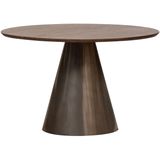 WOOOD Maggie Eetkamertafel - � 120 cm - Zwart