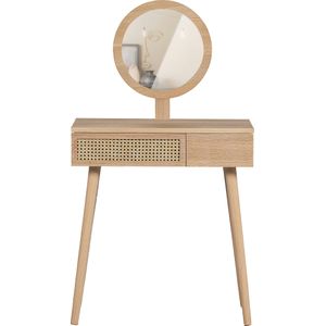 WOOOD Soof Hal/Kaptafel - MDF/Grenen - Naturel - 125x70x40