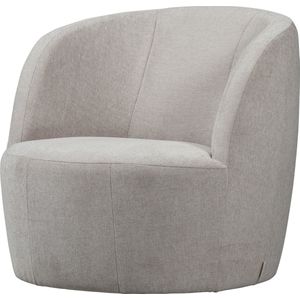 vtwonen Turn Draaifauteuil - Velvet - Naturel - 78x82x87