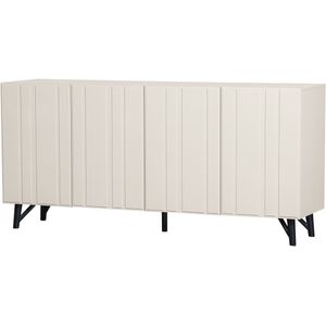 WOOOD Dressoir Miller - Grenen - Dust - 85x181x46