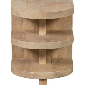 WOOOD - Darren - Bijzettafel - Naturel - Mangohout