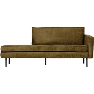 Rodeo Daybed Right Structure Velvet Brass