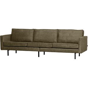 BePureHome Bank 3-Zits Rodeo - Structure Velvet - Bonsai - 85x277x86
