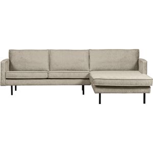 Rodeo Chaise Longue Rechts Structure Velvet Wheatfield