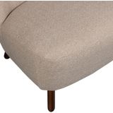 WOOOD Fauteuil Roan - Polyester - Zand - 72x71x79