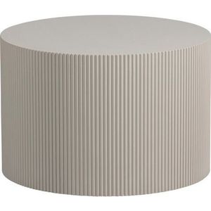 WOOOD Exclusive Ronde Bijzettafel 'Sanne' 60cm, kleur Antique Beige