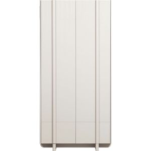 WOOOD Garderobenschrank "Basu", viel Stauraum 2 Türen, H 210 cm x B 101 cm
