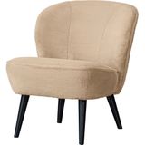 WOOOD Fauteuil Sara - Polyester - Naturel - 71x59x70