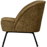 BePureHome Fauteuil Vogue - Structure Velvet - Brass - 69x57x70