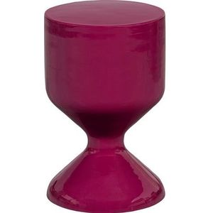 WOOOD Henry Bijzettafel - Metaal - Roze - 47x30x30