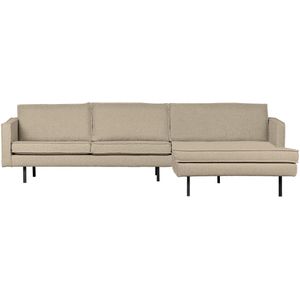 BePureHome Rodeo Chaise Longue Rechts - Boucl� - Beige