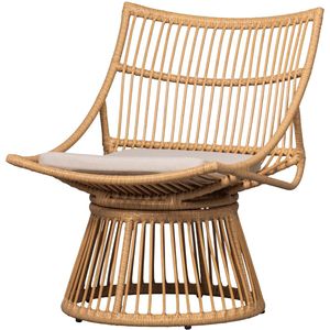 WOOOD Fauteuil Alatna - Wicker - Naturelx64x53