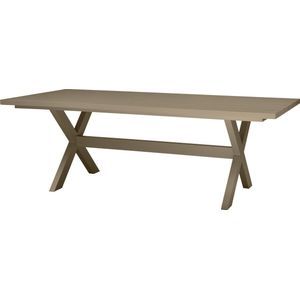 WOOOD Eettafel Delta Zand - 220x105 cm
