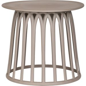 WOOOD Boy Bijzettafel Binnen/Buiten - Kunststof - Taupe - 45x50x50