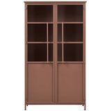 BePureHome Vitrinekast Exhibit - Metaal - Tan - 170x99x44