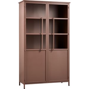 EXHIBIT - Vitrinekast - Metaal - Tan