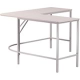 WOOOD - Hoekbureau Mike - Mistkleurig - MDF Bureaublad