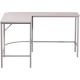 WOOOD - Hoekbureau Mike - Mistkleurig - MDF Bureaublad