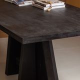 WOOOD Kean Eettafel - Mango - Middenpoot - 75x180x100