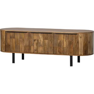 BePureHome - Effortless - TV Meubel - Mango Natuurlijk - Hout - Drie Deuren